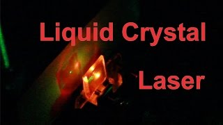 Cholesteric Liquid Crystal Laser in Action [upl. by Unam740]