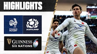 HIGHLIGHTS  🇫🇷 France v Scotland 🏴󠁧󠁢󠁳󠁣󠁴󠁿  2023 Guinness Six Nations [upl. by Winfred]