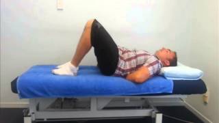 Transversus Abdominis  Lower Back Exercises  Level 1 [upl. by Mcintyre]