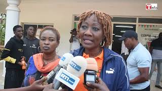 Lancement des activités sportives des vacances scolaire de la mairie de Bouaké taleebinfo [upl. by Sylvanus]