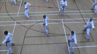 Kata Bassai Dai Own Timing GKR Grading 2015 [upl. by Aicnarf202]