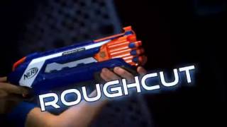 Rough Cut amp Diatron Blasters N Strike Elite Nerf Hasbro TV Toy Commercials [upl. by Patience]