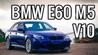 BMW E60 M5 060 V10 SMG Straight Pipes 0100 EP15 Tuning Review [upl. by Aratak]