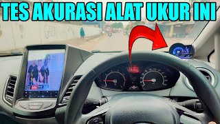 Tes Akurasi HUD OBD2 Pada Ford Fiesta headupdisplay ford fiesta fordfiesta [upl. by Chappy]