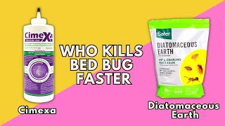 Cimexa Vs Diatomaceous Earth Bed Bug Killer  Which Kills Faster [upl. by Tnirb407]