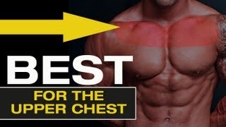 How to get a BIGGER UPPER CHEST  The quotUltimate Chest Exercisequot [upl. by Ayekat]