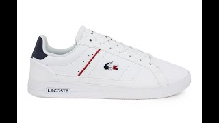 Lacoste Ανδρικό Sneaker Europa Pro White 745SMA0117407 [upl. by Yolande]