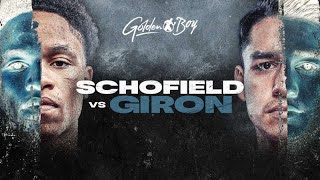 SCHOFIELD VS GIRON PREDICTION [upl. by Iruyas]