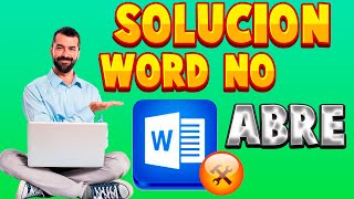 ✅ SOLUCIONAR ERROR DE INICIO DE MICROSOFT WORD  WORD NO ABRE❌ [upl. by Isewk882]