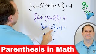 Using Parenthesis and Brackets in Math amp Algebra [upl. by Naujik936]