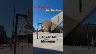 Libeskind Architecture Daniellibeskind Denver art Museum AmericanPolish [upl. by Howlond]