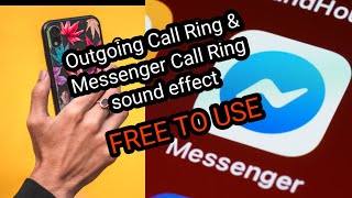 Personal Outgoing Call and Messenger Call Ring sound effect for video no free to use [upl. by Dowlen]