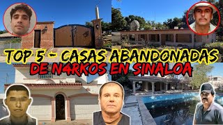 Top 5  CASAS Abandonadas De N4RK0S Pesados En S1N4L0A😱 [upl. by Diarmid472]