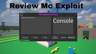 Review MC Exploit  Roblox Scripting Indonesia [upl. by Billi]