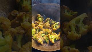 নিরামিষ ফুলকপি Veg coli flower recipe ☺️shorts [upl. by Schoof133]