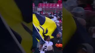 CHAOS in Columbus after Michigan UPSETS No 2 Ohio State 🤯 [upl. by Leodora]