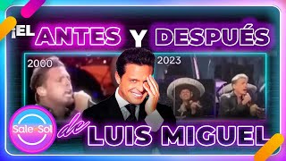 Comparativo de Luis Miguel con su supuesto doble  Pájaros en el Alambre  Sale el Sol [upl. by Millar]