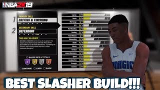 NBA 2K19  GODLY TWOWAY SLASHER BUILDGAMEPLAY [upl. by Loftus]