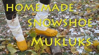 Making Snowshoe Mukluks [upl. by Ajiat48]