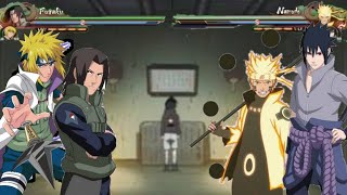 MINATO amp FUGAKU VS NARUTO amp SASUKE  Naruto Storm 4 MOD [upl. by Letnom72]