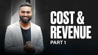 COST amp REVENUE  Part1 Economics  ISC  CBSE  HSC  Shubham Jagdish [upl. by Rossi]