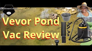 Vevor Pond Vacuum Review  catshobbycorner [upl. by Nirad131]