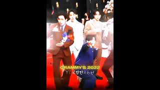 BTS WIN GRAMMYS Glambot 😱 amp Red Carpet by their Unique poses 🤯 btz btsgrammy shorts [upl. by Joli]