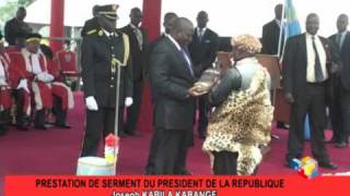 PRESTATION DE SERMENT JOSEPH KABILA [upl. by Bilek]