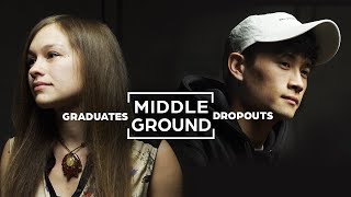 Dropouts And Graduates Is College Worth It  Middle Ground [upl. by Ragucci721]