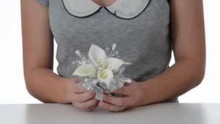 White Calla Lily Corsage [upl. by Maryly]