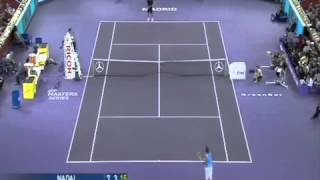 Madrid 2008  2nd Round  Ernest Gulbis vs Rafael Nadal  Highlights [upl. by Nohtanoj]