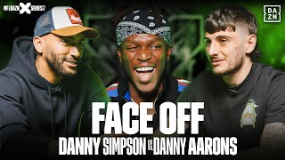 FACE OFF Danny Aarons vs Danny Simpson DAZN X Series 017 [upl. by Yro]