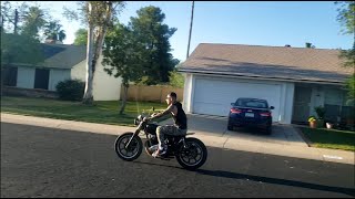 79 Yamaha XS400  First ride [upl. by Tuesday]