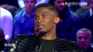 Etoo parle de ses rapports avec Guardiola  Bein Sport quot Le club du dimanche quot 230314 HD [upl. by Earal]