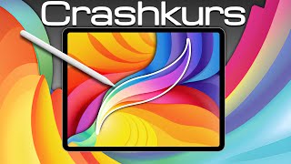 Crashkurs für Anfänger  Procreate Tutorial Deutsch [upl. by Sitoiganap684]