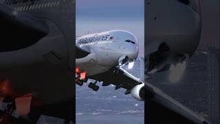 Malaysia Airlines A380 ✈️ aviation shorts malaysiaairlines a380 youtubeshorts aeroplane fly [upl. by Caughey]