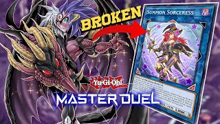 YUBEL X SUMMON SORCERESS  TRUE ONE CARD COMBO YuGiOh Master Duel [upl. by Corinna]