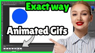 How to make a gif in photoshop 2024 Animated gif with photoshop [upl. by Corrianne]