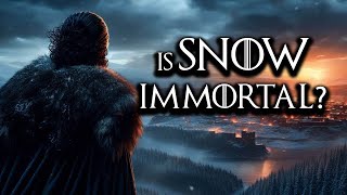 Did Jon Snow Become Immortal After His Resurrection Post Game of Thrones EXPLAINED [upl. by Lorinda]