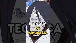 Tecnica de las 10 marionetas de Chikamatsu naruto [upl. by Allak128]