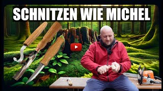 Schnitzmesser 🔪 Welches ist das richtige für dich Figuren schnitzen wie Michel 🇸🇪 [upl. by Ibson631]