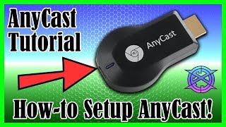 AnyCast Setup Tutorial  iPhone and Android methods  M2 Wireless HDMI Receiver [upl. by Salvidor]