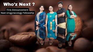 Whoz Next  Urogynecology Fellowship 2025 Announcement  India  Sree Mookambika Institute [upl. by Koslo734]