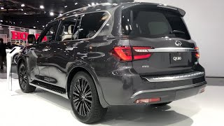 2022 Infiniti QX80 Limited 4WD Anthracite Grey Metallic 400HP  InDepth Video Walk Around [upl. by Jackson]