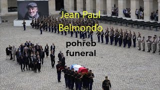 🏛🙏Jean Paul Belmondo  pohřeb  funeral😥🙏 [upl. by Aihsenek208]