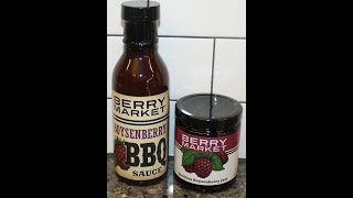 Knott’s Berry Farm Berry Market Boysenberry BBQ Sauce amp Seedless Boysenberry Jam Review [upl. by Olva]