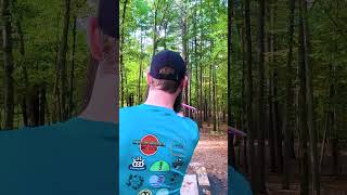 I break down hole 1 at hollows north  check out the rest of the course in the full vid discgolf [upl. by Floria]