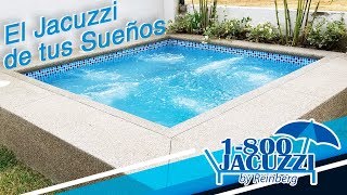 Jacuzzi con sistema de Hidromasaje  Agua temperada  Hidrojets [upl. by Flavian]