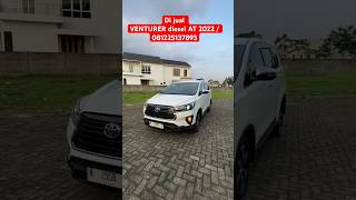 Jual Toyota VENTURER diesel AT 2022 venturer2022 jualventurer2022 [upl. by Caren]