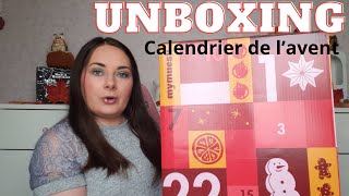 UNBOXING CALENDRIER DE LAVENT MYMUESLI [upl. by Garrick814]